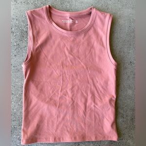Wmns Abercrombie&fitch pink/orange sleeveless fitted tank Size XS
